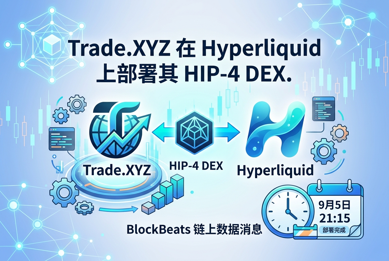 Trade.XYZ 于 Hyperliquid 上部署其 HIP-4 DEX