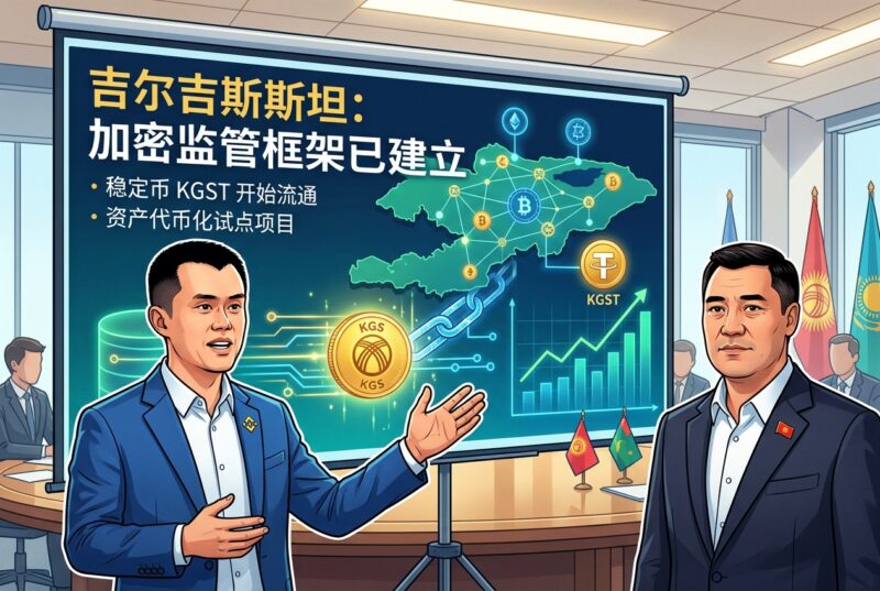 CZ:吉尔吉斯斯坦已建立加密监管框架,稳定币 KGST 开始流通-指挥使社区 - 真实线索、热点议题与深度观察
