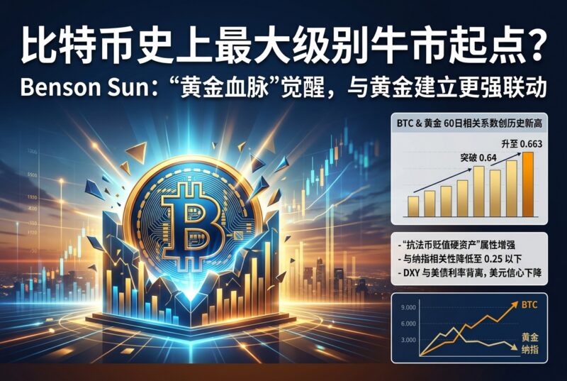 Benson Sun：当前或是比特币史上最大级别牛市的起点-指挥使社区 - 真实线索、热点议题与深度观察