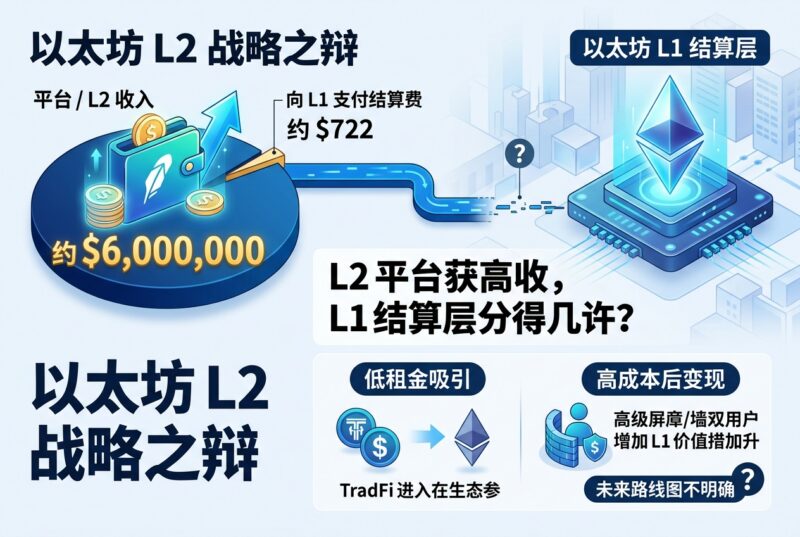 知名 DeFi 研究员质疑以太坊 L2 战略:L1 结算层收入是否过低?-指挥使社区 - 真实线索、热点议题与深度观察