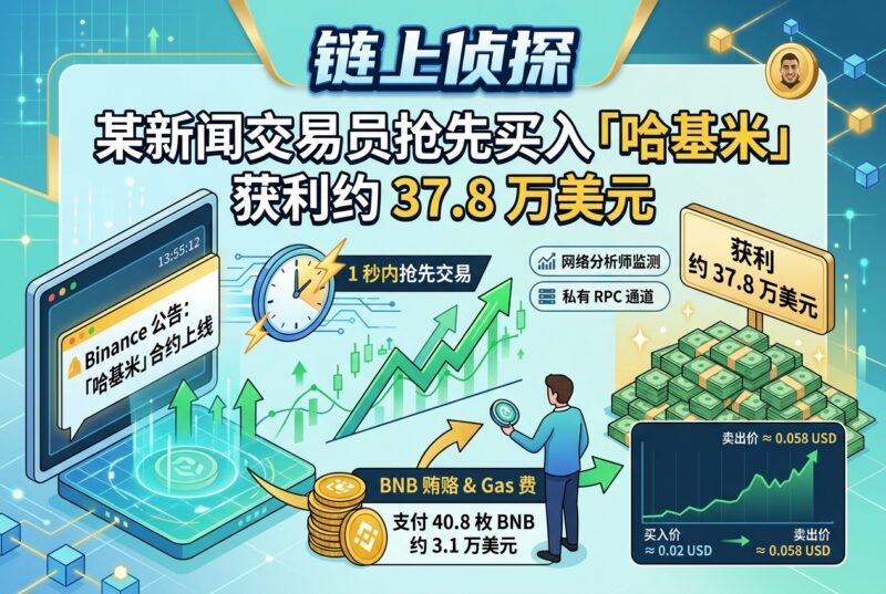 链上侦探|某新闻交易员抢先买入「哈基米」,获利约 37.8 万美元-指挥使社区 - 真实线索、热点议题与深度观察