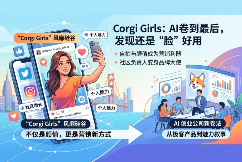 Corgi Girls 火遍硅谷:AI 卷到最后,发现还是“脸”好用-指挥使社区 - 真实线索、热点议题与深度观察