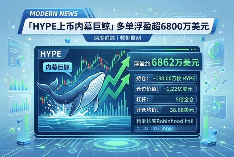 「HYPE 上币内幕巨鲸」多单浮盈超 6800 万美元-指挥使社区 - 真实线索、热点议题与深度观察