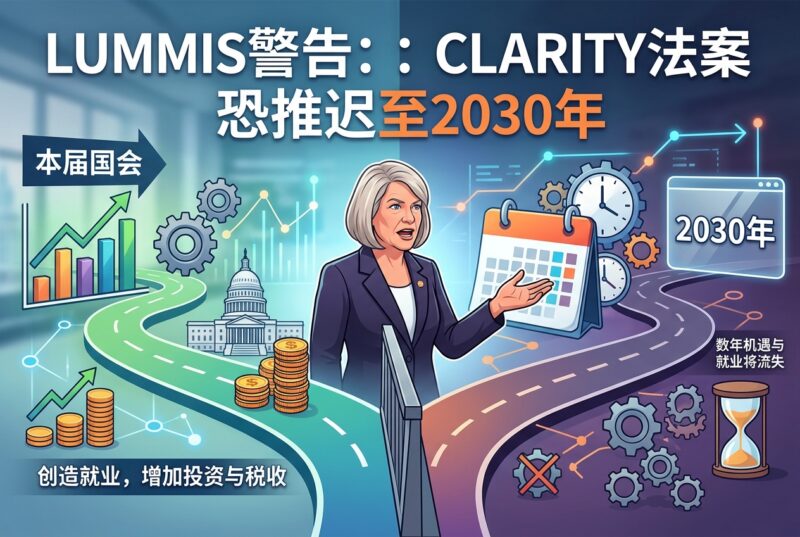 美参议员 Lummis:若 CLARITY 法案未能在本届国会通过,下次机会或将等至 2030 年-指挥使社区 - 真实线索、热点议题与深度观察