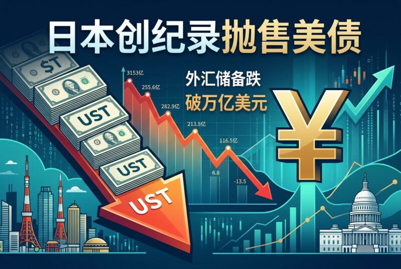 日本创纪录抛售美债干预汇市，外汇储备跌破万亿美元-指挥使社区 - 真实线索、热点议题与深度观察