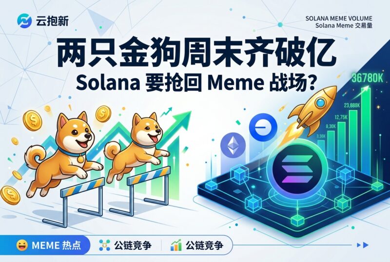 两只金狗周末齐破亿，Solana 要抢回 Meme 战场？-指挥使社区 - 真实线索、热点议题与深度观察