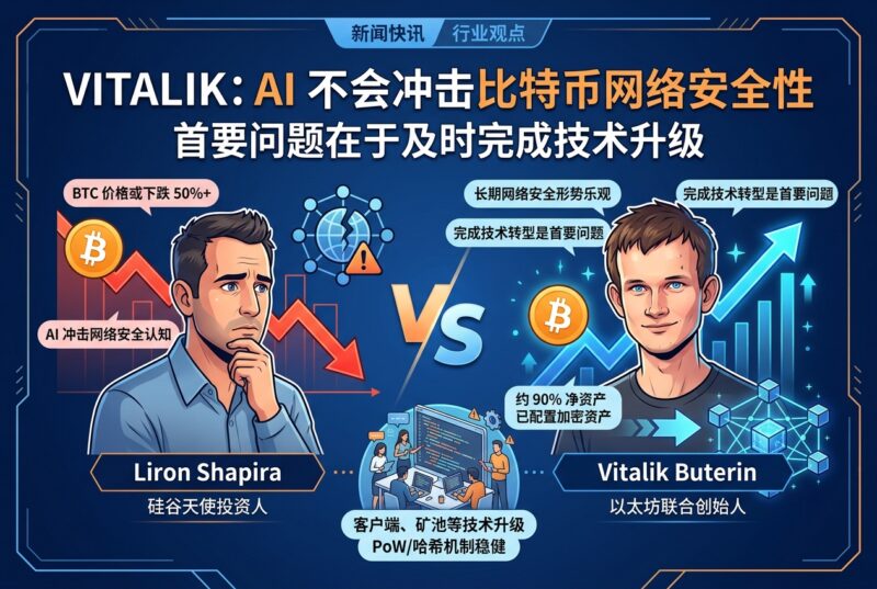 Vitalik:AI 不会冲击比特币网络安全性,首要问题在于及时完成技术升级-指挥使社区 - 真实线索、热点议题与深度观察