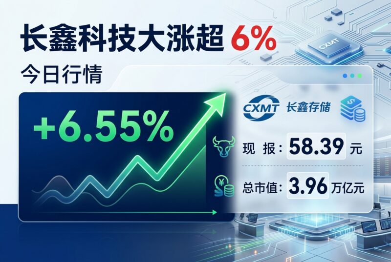 长鑫科技涨超 6%-指挥使社区 - 真实线索、热点议题与深度观察