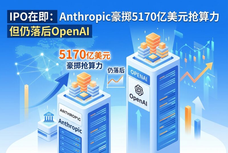 IPO在即：Anthropic豪掷5170亿美元抢算力，但仍落后OpenAI-指挥使社区 - 真实线索、热点议题与深度观察