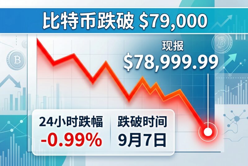 比特币跌破 79000 美元-指挥使社区 - 真实线索、热点议题与深度观察