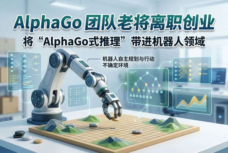 AlphaGo 团队老将离开 DeepMind 创业:把 AlphaGo 式推理带进机器人-指挥使社区 - 真实线索、热点议题与深度观察