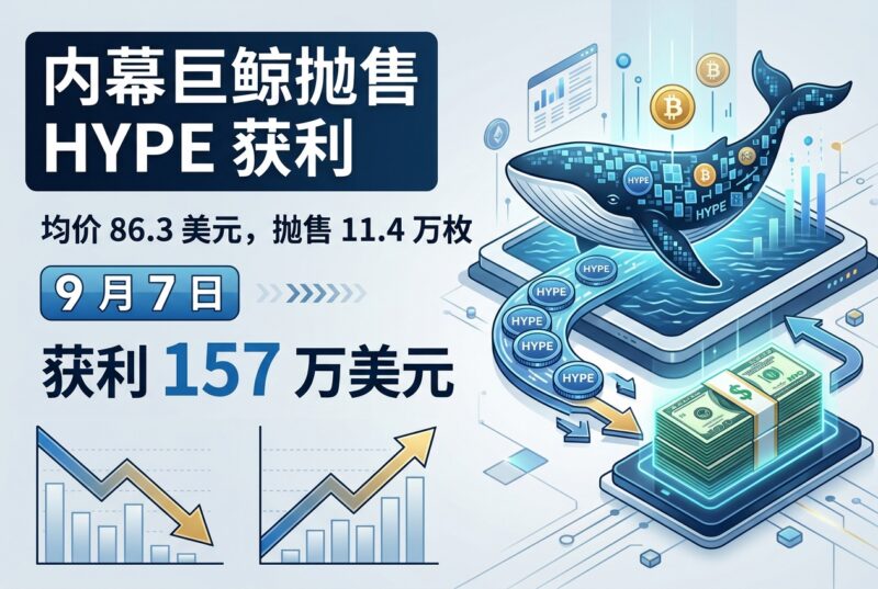 链上侦探：BTC OG内幕巨鲸抛售 HYPE 获利 157 万美元-指挥使社区 - 真实线索、热点议题与深度观察