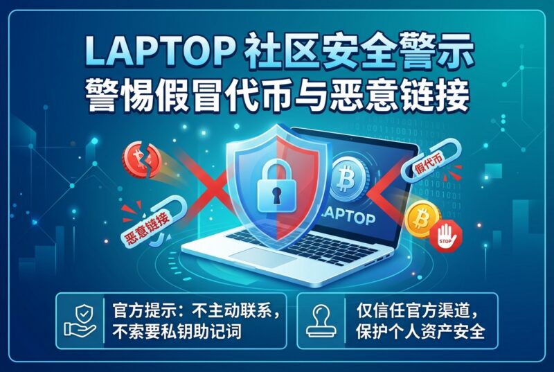 拜登之子 Meme 币 LAPTOP 提醒社区警惕假冒代币和恶意链接-指挥使社区 - 真实线索、热点议题与深度观察