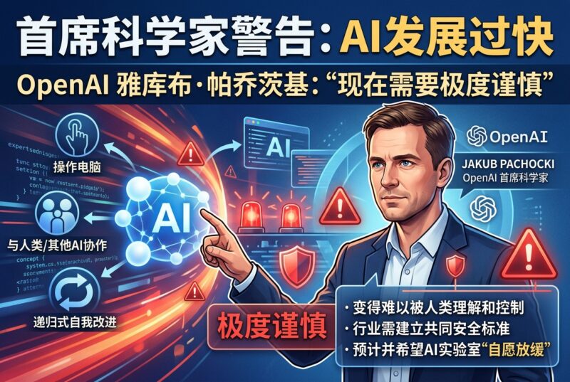 OpenAI 首席科学家警告 AI 发展过快:现在需要“极度谨慎”-指挥使社区 - 真实线索、热点议题与深度观察