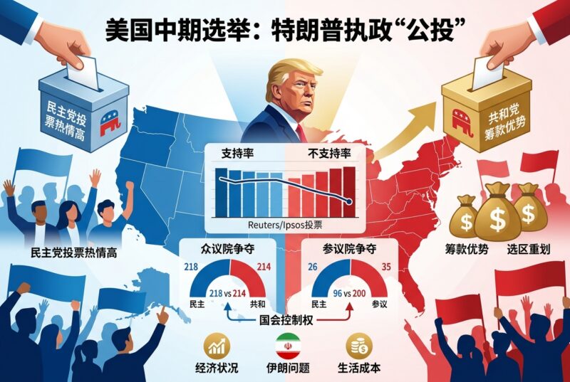 美国中期选举或成特朗普执政表现的“公投”-指挥使社区 - 真实线索、热点议题与深度观察