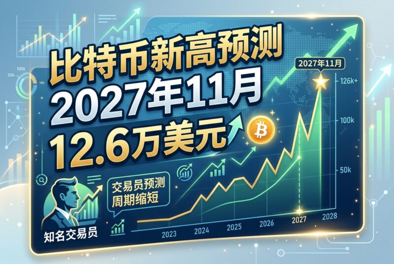 知名交易员：比特币或于2027年11月突破12.6万美元并创历史新高-指挥使社区 - 真实线索、热点议题与深度观察