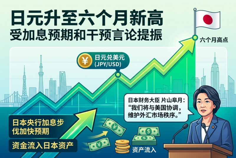 受日本央行加息预期推动,日元兑美元升至六个月高点-指挥使社区 - 真实线索、热点议题与深度观察