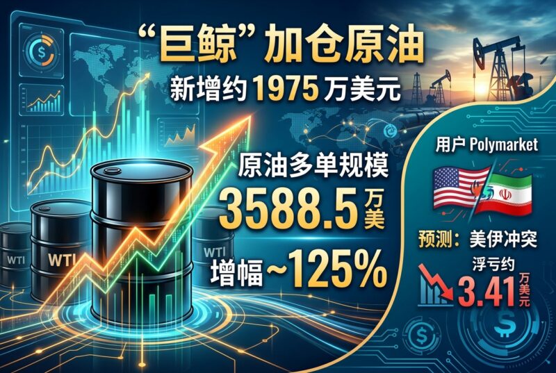 巨鲸 xm39 加仓近 2000 万美元原油，多单规模达 3588.5 万美元-指挥使社区 - 真实线索、热点议题与深度观察