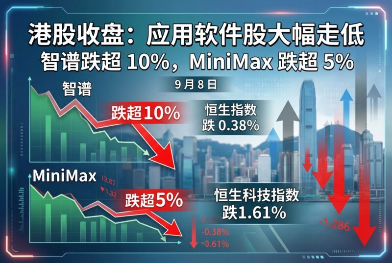 港股收盘:智谱跌超 10%,MiniMax 跌超 5%-指挥使社区 - 真实线索、热点议题与深度观察