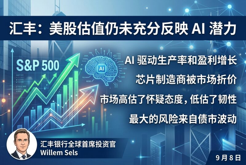 汇丰：美股估值仍不昂贵，未充分反映 AI 潜力-指挥使社区 - 真实线索、热点议题与深度观察