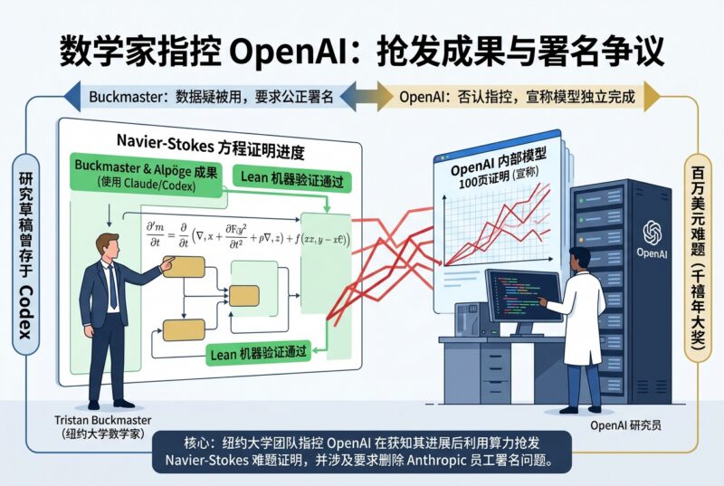 数学家指控 OpenAI 抢发成果，并要求删除 Anthropic 员工署名-指挥使社区 - 真实线索、热点议题与深度观察