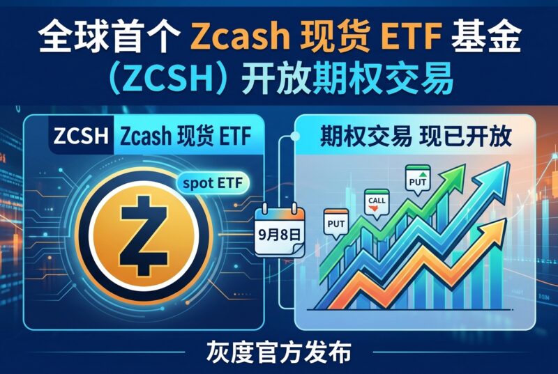 全球首个 Zcash 现货 ETF 基金 ZCSH 开放期权交易-指挥使社区 - 真实线索、热点议题与深度观察