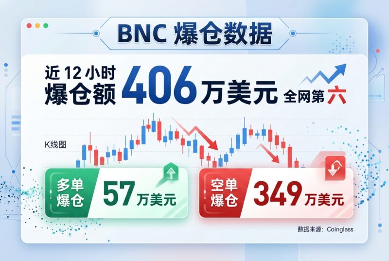 BNC 近 12 小时爆仓额超 400 万美元,位居全网第六-指挥使社区 - 真实线索、热点议题与深度观察