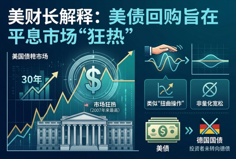 美国财长：美债回购旨在平息市场“狂热情绪”-指挥使社区 - 真实线索、热点议题与深度观察