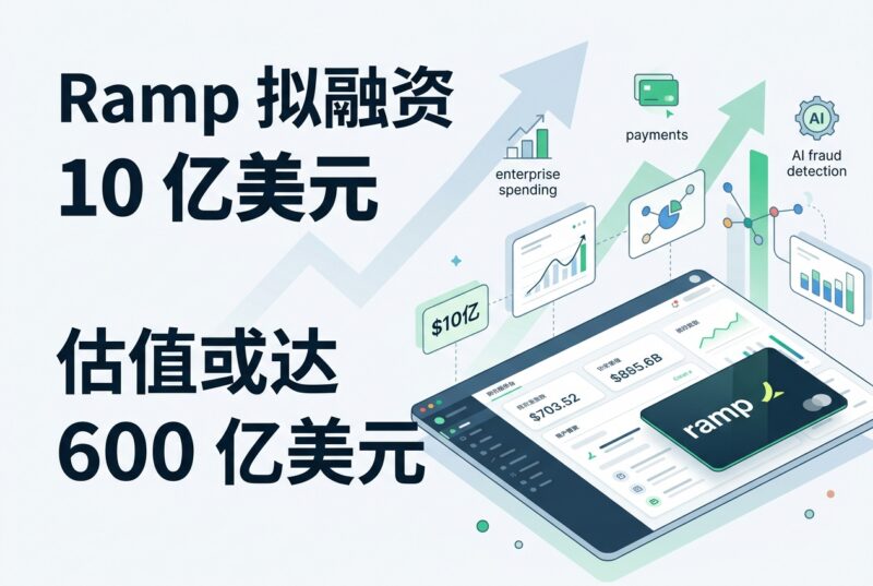 融资|金融科技初创公司 Ramp 拟融资 10 亿美元,估值或达 600 亿美元-指挥使社区 - 真实线索、热点议题与深度观察