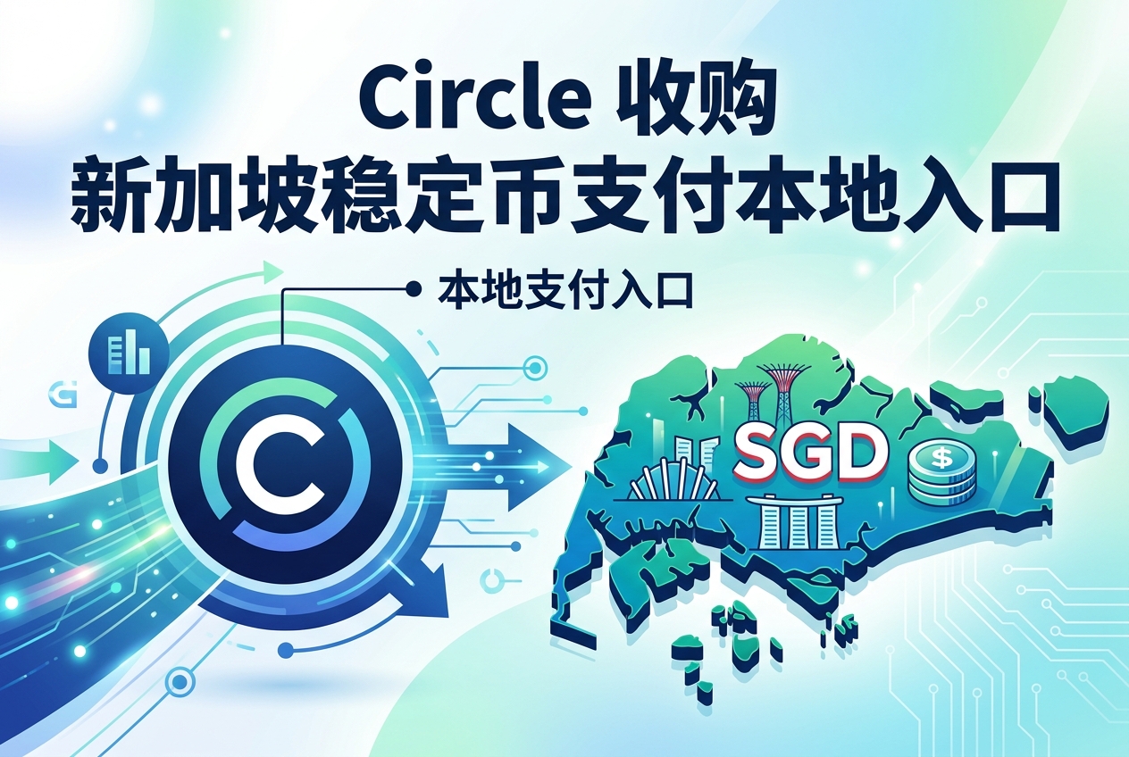 Circle收购新加坡稳定币支付本地入口