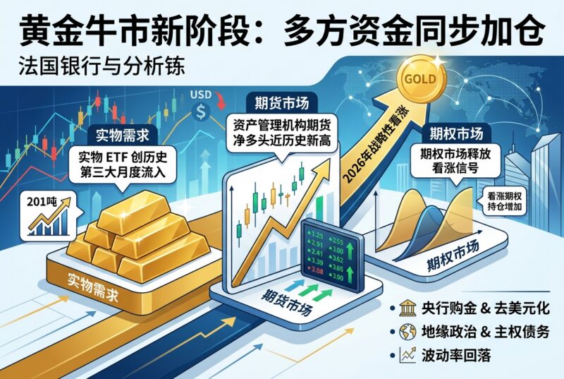 机构:黄金牛市进入新阶段,实物、期货与期权资金同步加仓-指挥使社区 - 真实线索、热点议题与深度观察