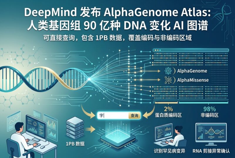 DeepMind 发布人类基因组 AI 图谱:可直接查询约 90 亿种 DNA 变化-指挥使社区 - 真实线索、热点议题与深度观察