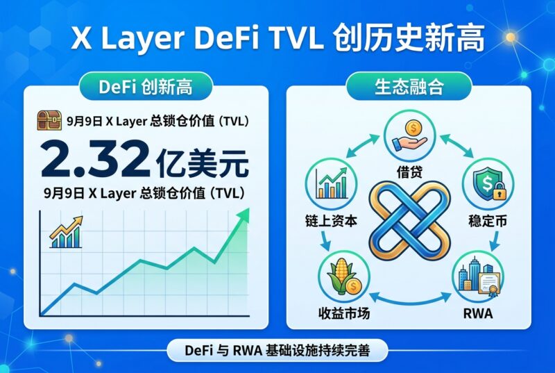 X Layer DeFi TVL 创历史新高，突破 2.32 亿美元-指挥使社区 - 真实线索、热点议题与深度观察
