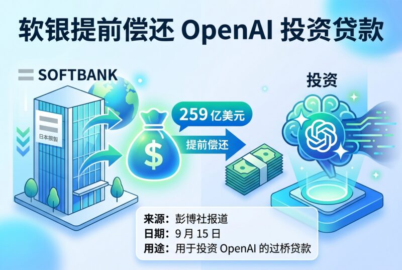 软银将提前偿还用于投资 OpenAI 的过桥贷款-指挥使社区 - 真实线索、热点议题与深度观察