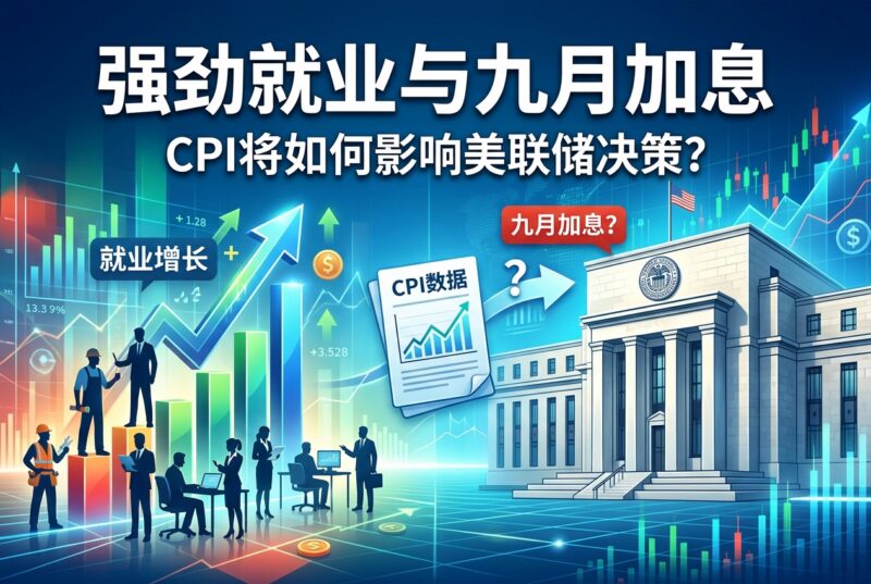 强劲就业数据公布后，CPI会迫使美联储在9月加息吗？-指挥使社区 - 真实线索、热点议题与深度观察