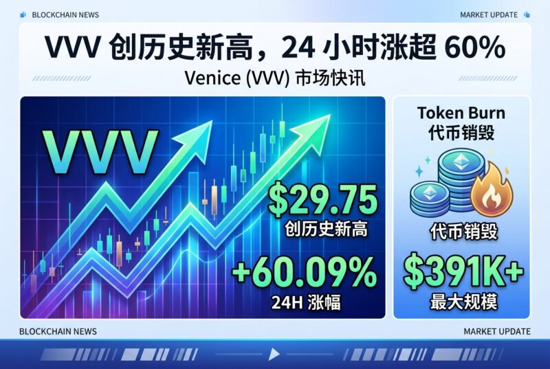 VVV 上涨触及 29.75 美元,创历史新高,24 小时涨超 60%-指挥使社区 - 真实线索、热点议题与深度观察