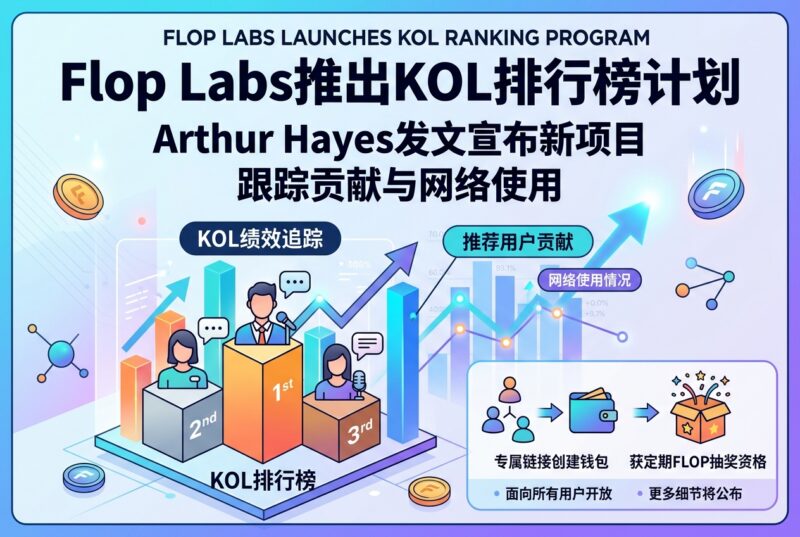 Arthur Hayes:Flop Labs 将推出 KOL 排行榜计划-指挥使社区 - 真实线索、热点议题与深度观察
