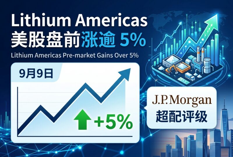 Lithium Americas 美股盘前涨逾 5%-指挥使社区 - 真实线索、热点议题与深度观察