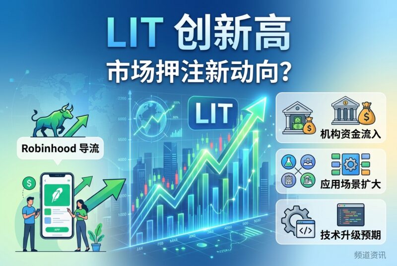 LIT再创新高:除了Robinhood导流,市场还在押注什么?-指挥使社区 - 真实线索、热点议题与深度观察