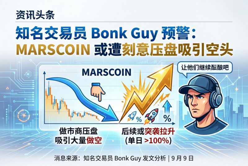 Bonk Guy:MARSCOIN 或正被做市商刻意压盘吸引空头,后续可能突袭拉升-指挥使社区 - 真实线索、热点议题与深度观察