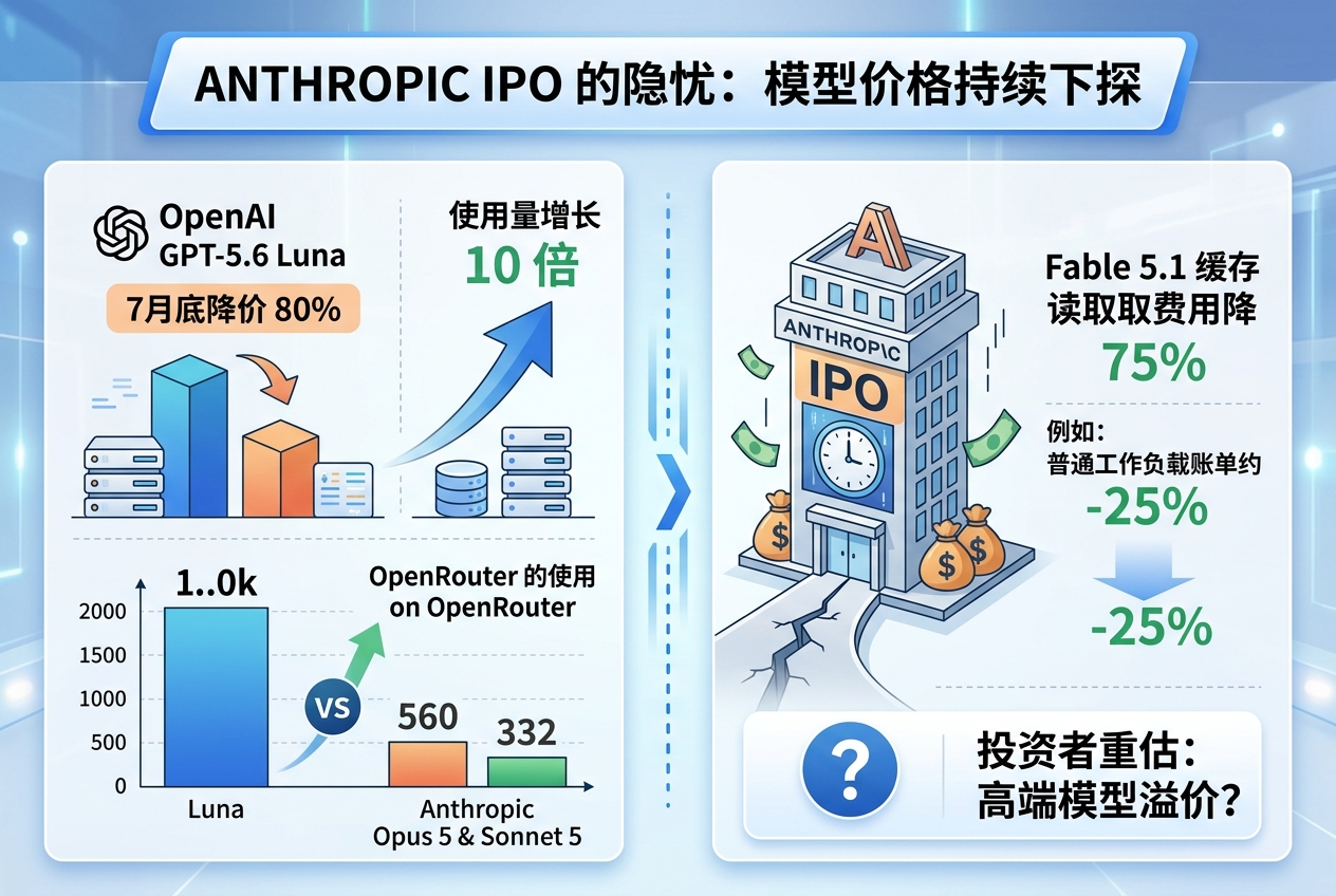 Anthropic IPO 的隐忧:模型价格持续下探