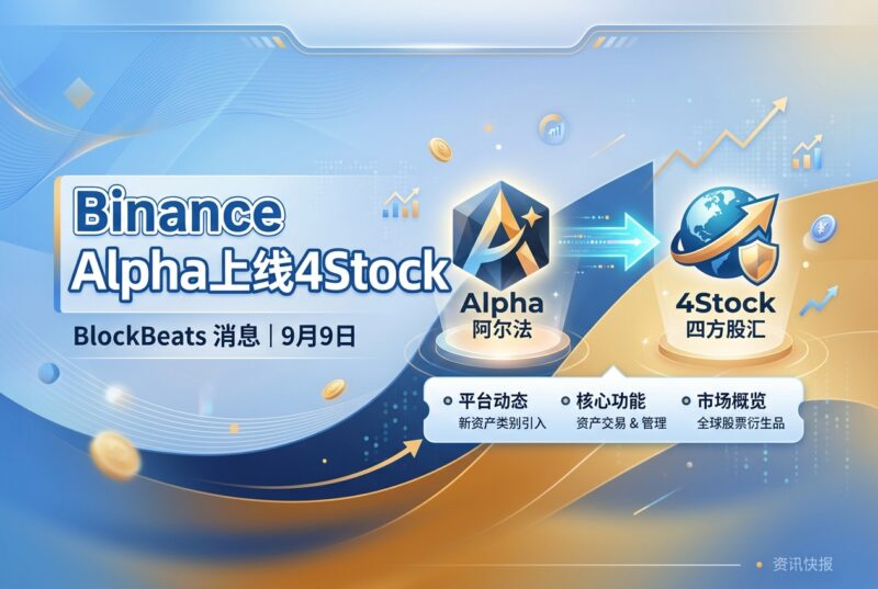 Binance Alpha 上线 4Stock-指挥使社区 - 真实线索、热点议题与深度观察