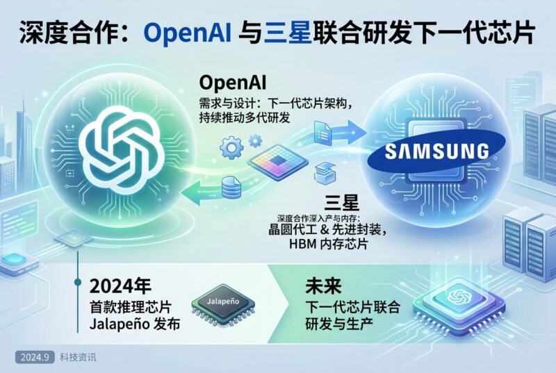 OpenAI 下一代芯片拉上三星,合作从内存深入到芯片研发-指挥使社区 - 真实线索、热点议题与深度观察