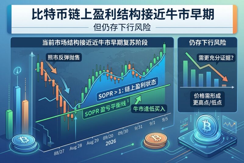 比特币链上盈利结构接近牛市早期,但仍存下行风险-指挥使社区 - 真实线索、热点议题与深度观察
