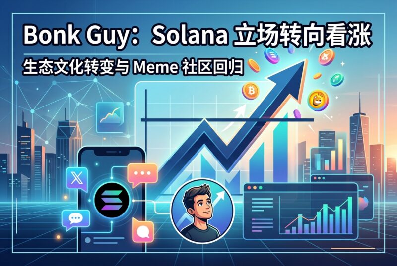 Bonk Guy:对 Solana 立场正转向看涨-指挥使社区 - 真实线索、热点议题与深度观察
