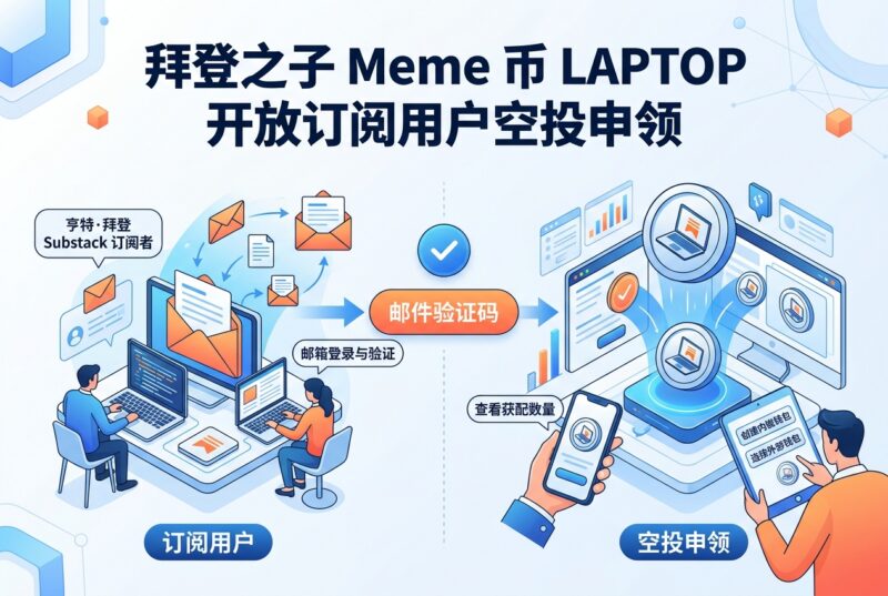拜登之子 Meme 币 LAPTOP 开放订阅用户空投申领-指挥使社区 - 真实线索、热点议题与深度观察