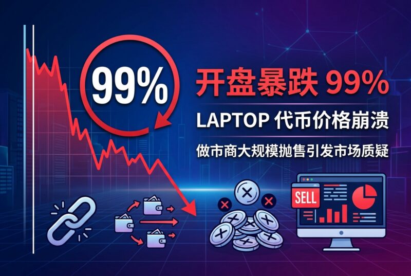 LAPTOP 开盘暴跌 99%-指挥使社区 - 真实线索、热点议题与深度观察