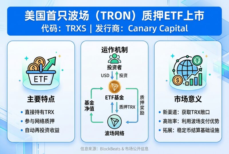 美国首只波场质押 ETF 上市，由 Canary Capital 推出-指挥使社区 - 真实线索、热点议题与深度观察