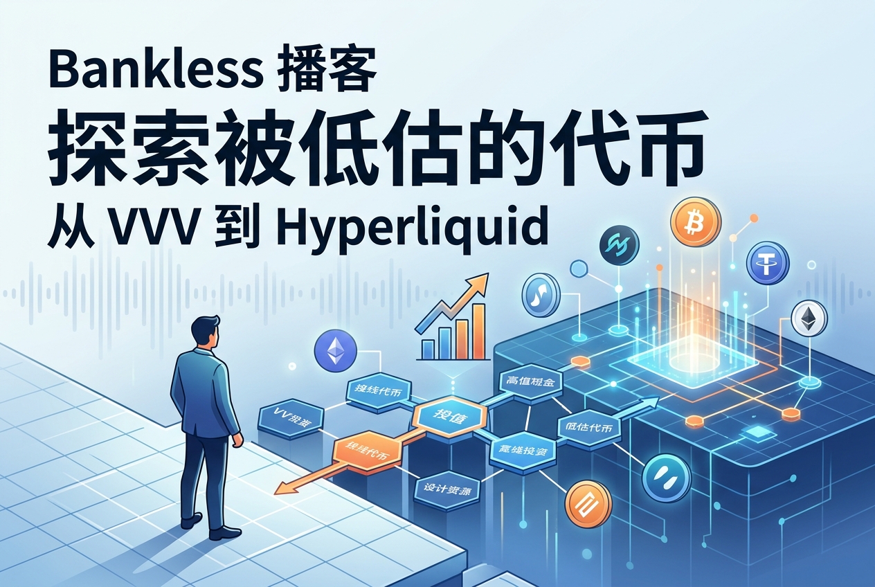 Bankless 最新播客：从 VVV 到 Hyperliquid，如何寻找被低估的代币？