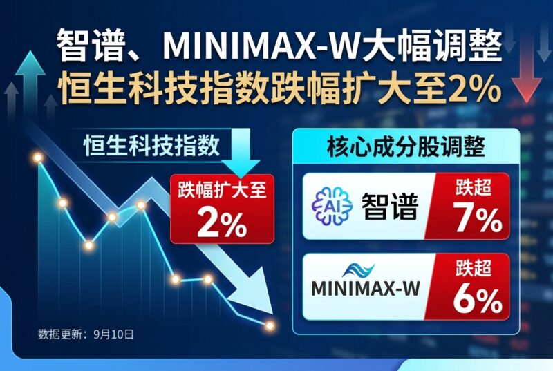 智谱、MINIMAX-W双双大幅调整，恒生科技指数跌幅扩大至2%-指挥使社区 - 真实线索、热点议题与深度观察